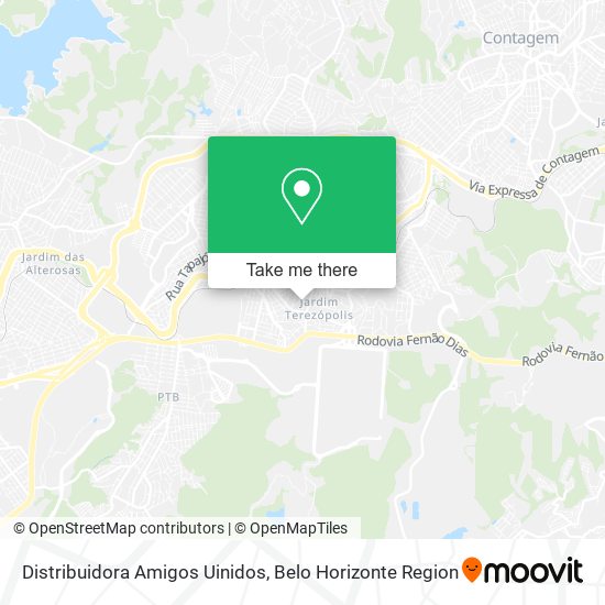 Distribuidora Amigos Uinidos map
