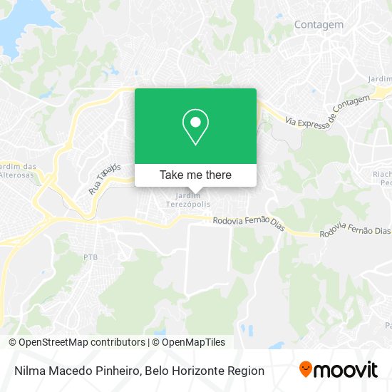 Nilma Macedo Pinheiro map