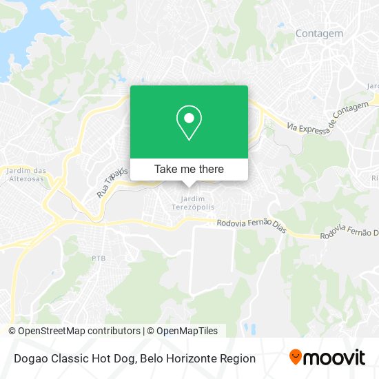 Mapa Dogao Classic Hot Dog