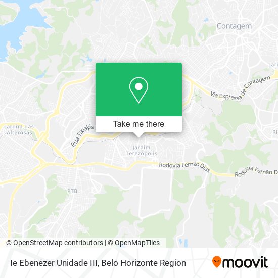 Ie Ebenezer Unidade III map