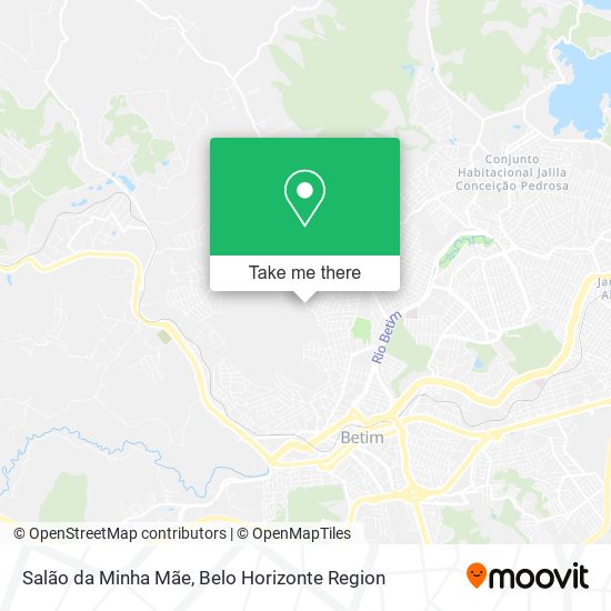 Salão da Minha Mãe map