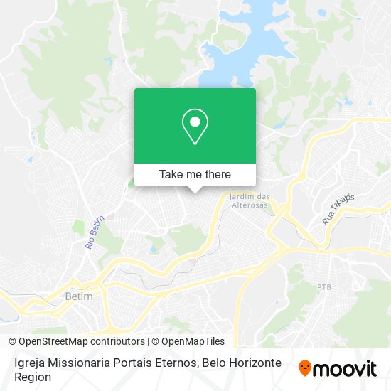 Igreja Missionaria Portais Eternos map