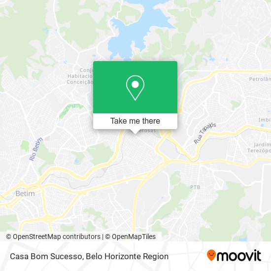 Casa Bom Sucesso map