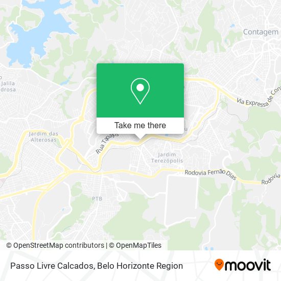 Passo Livre Calcados map