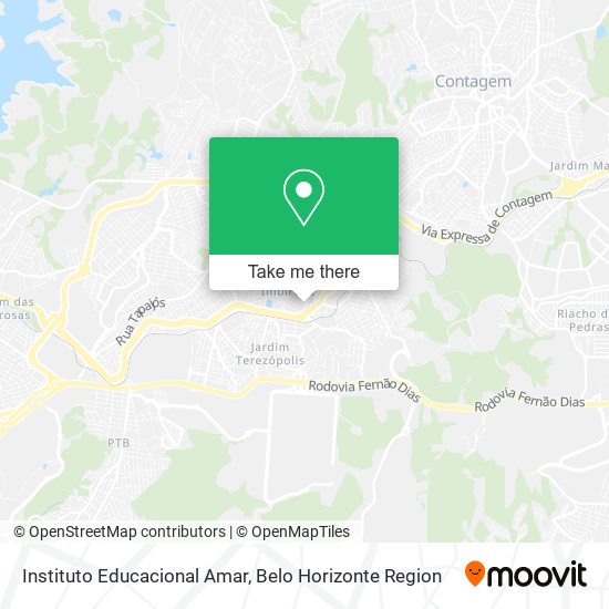 Instituto Educacional Amar map