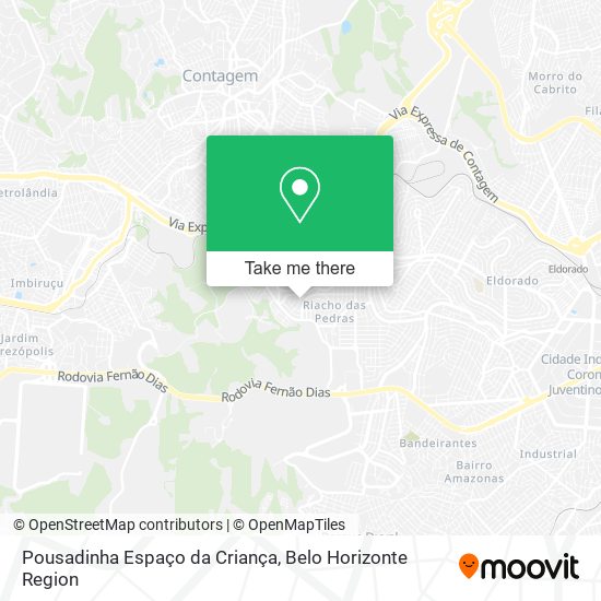 Pousadinha Espaço da Criança map