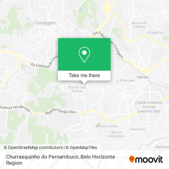 Churrasquinho do Pernambuco map