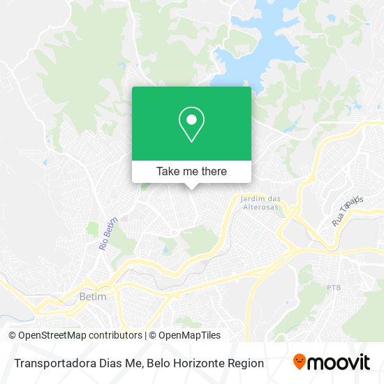 Transportadora Dias Me map