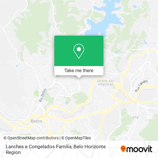 Lanches e Congelados Familia map