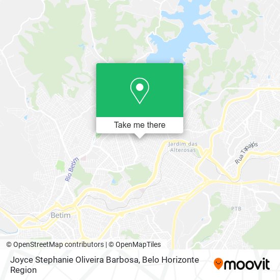 Joyce Stephanie Oliveira Barbosa map