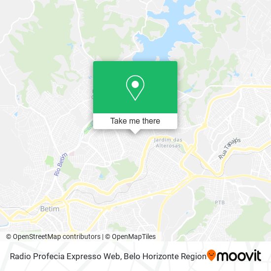 Radio Profecia Expresso Web map
