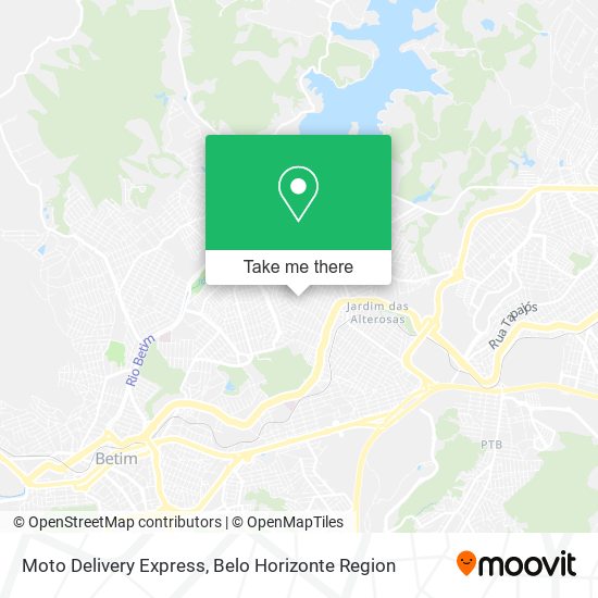 Moto Delivery Express map