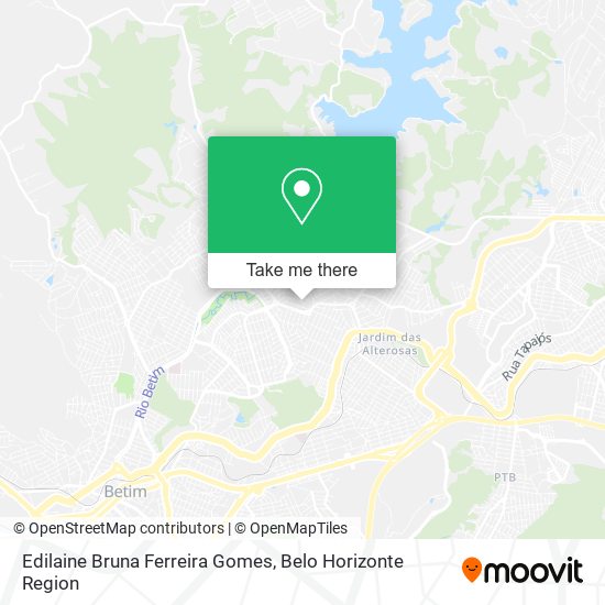 Edilaine Bruna Ferreira Gomes map
