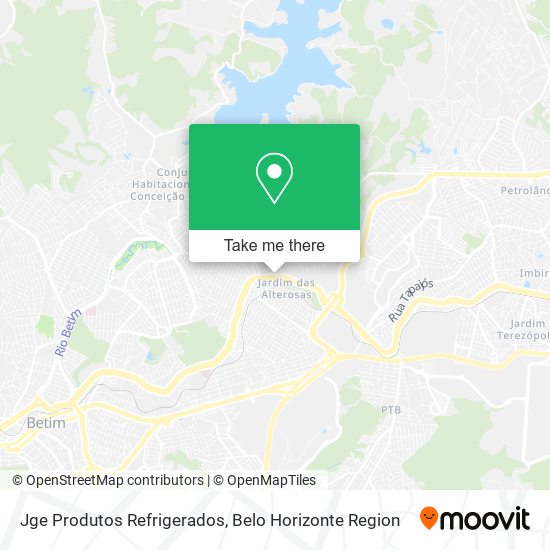 Jge Produtos Refrigerados map