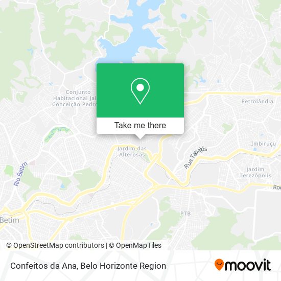 Confeitos da Ana map