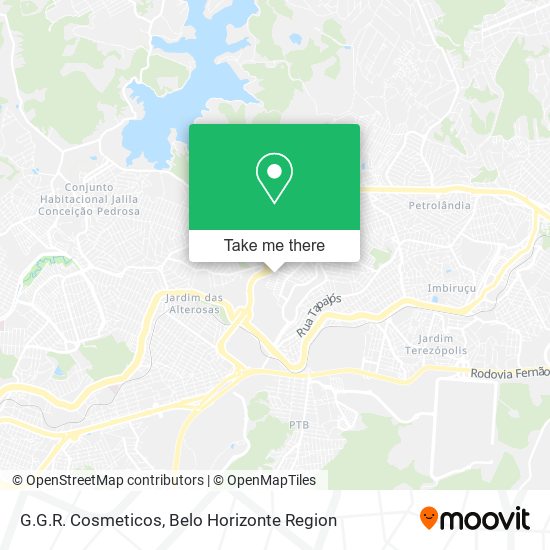 G.G.R. Cosmeticos map