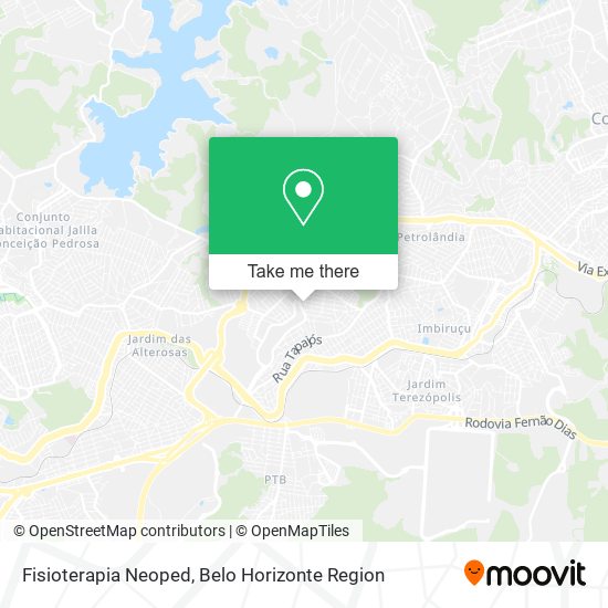 Fisioterapia Neoped map