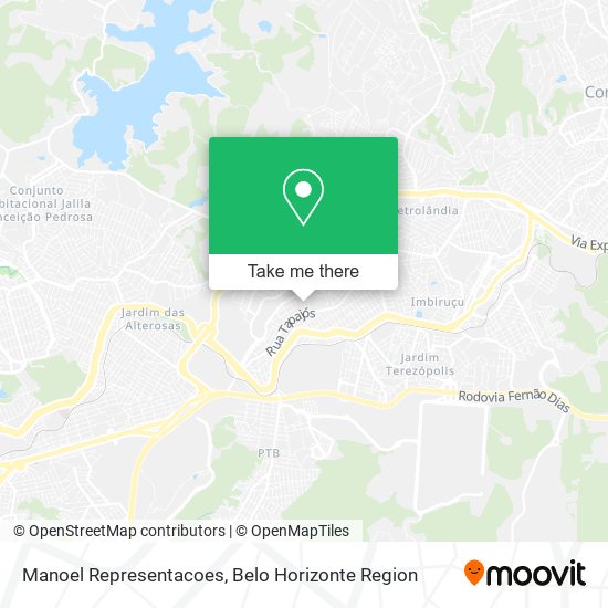 Manoel Representacoes map