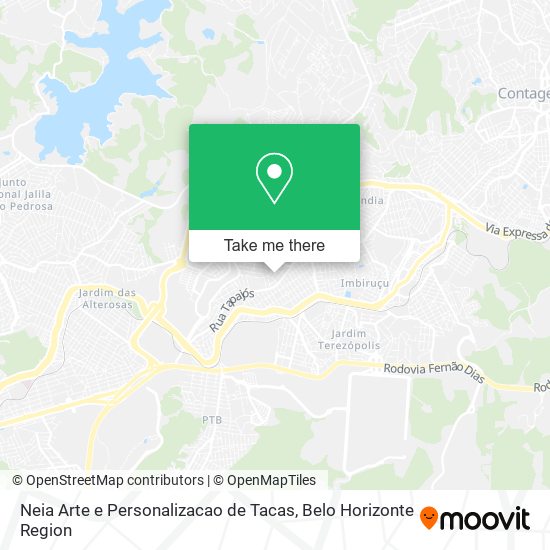 Neia Arte e Personalizacao de Tacas map