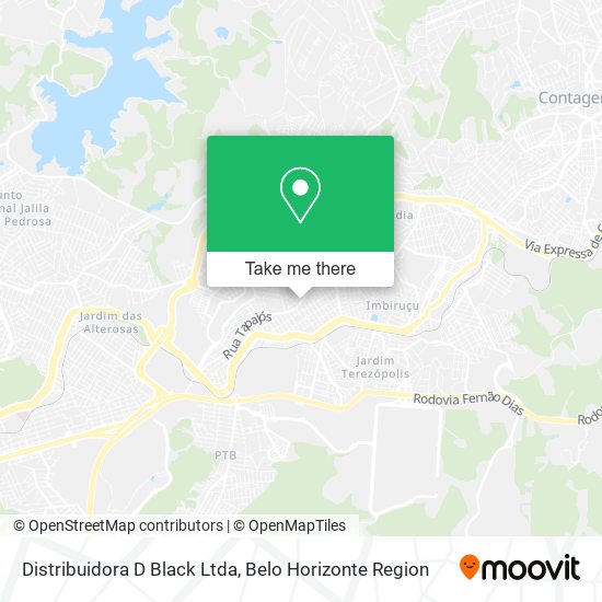 Distribuidora D Black Ltda map