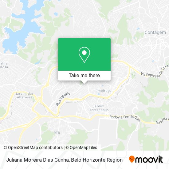 Juliana Moreira Dias Cunha map
