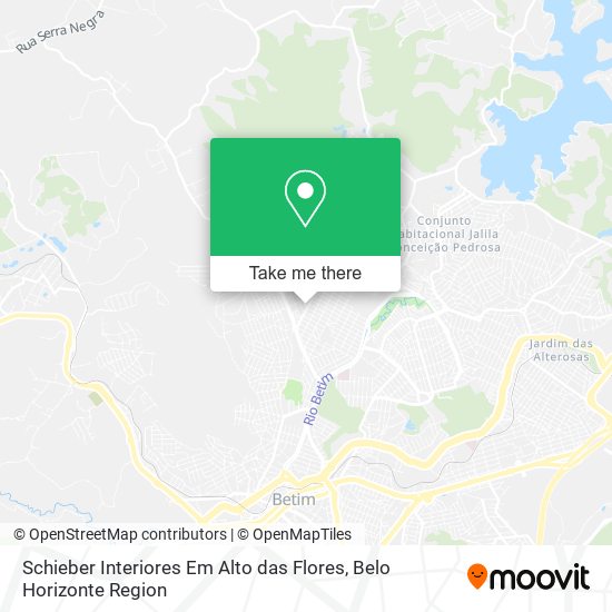 Schieber Interiores Em Alto das Flores map