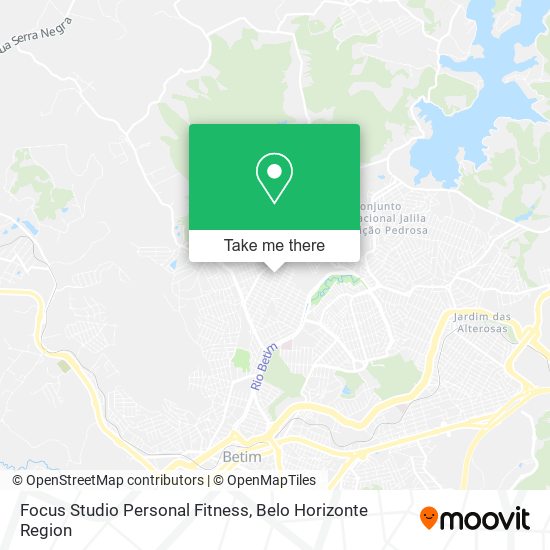Focus Studio Personal Fitness map