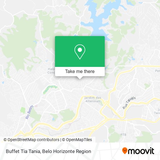 Buffet Tia Tania map