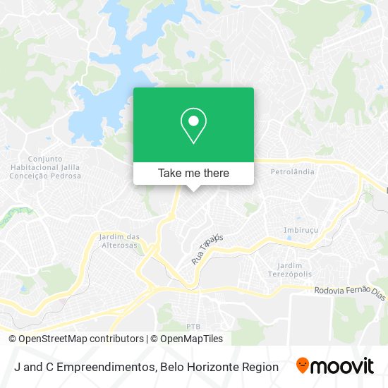 J and C Empreendimentos map