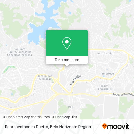 Representacoes Duetto map