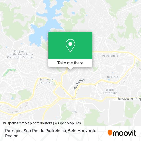 Paroquia Sao Pio de Pietrelcina map