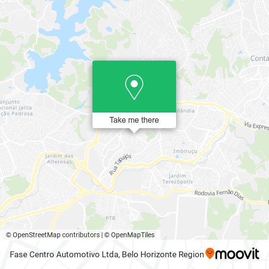 Fase Centro Automotivo Ltda map