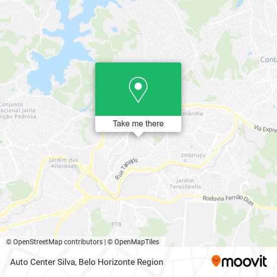 Auto Center Silva map