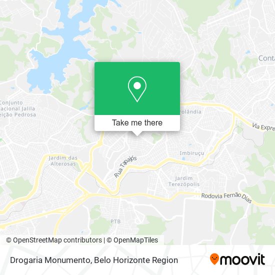 Drogaria Monumento map