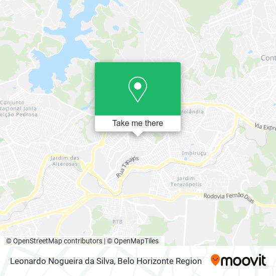 Leonardo Nogueira da Silva map