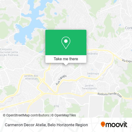 Carmeron Decor Atelie map
