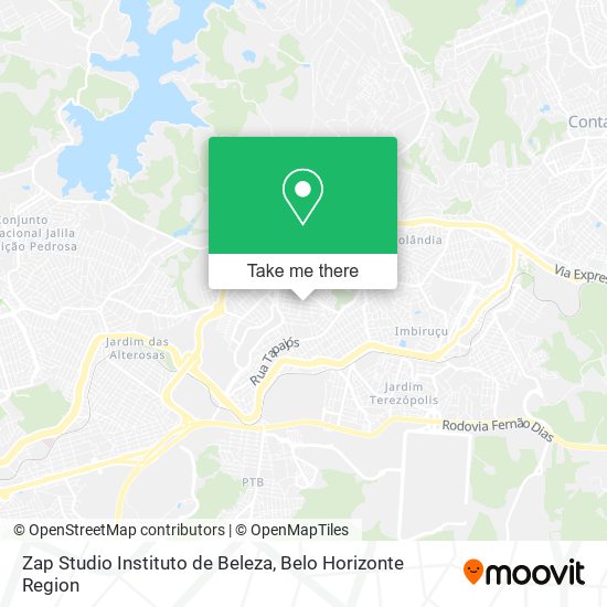 Zap Studio Instituto de Beleza map