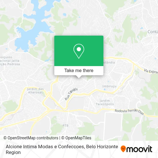 Alcione Intima Modas e Confeccoes map