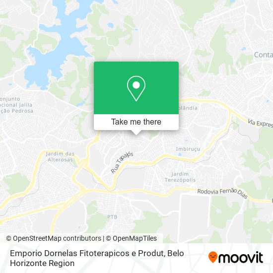 Emporio Dornelas Fitoterapicos e Produt map