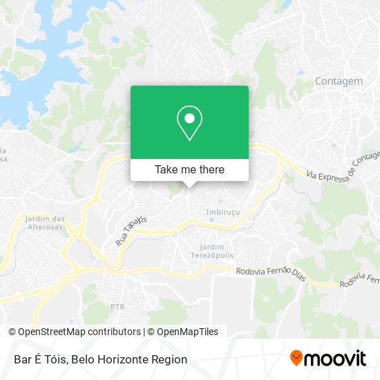 Bar É Tóis map
