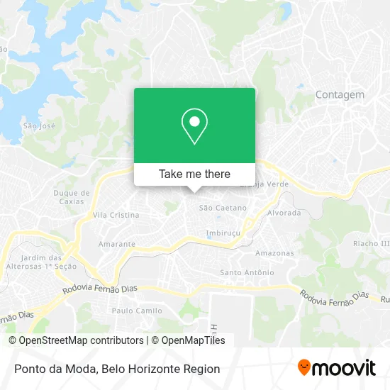 Ponto da Moda map