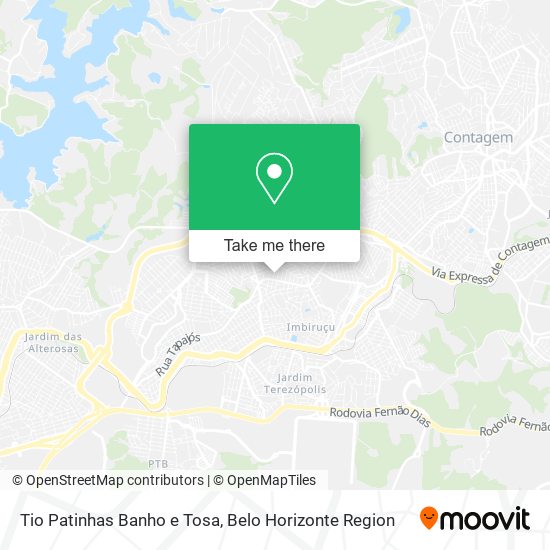 Tio Patinhas Banho e Tosa map