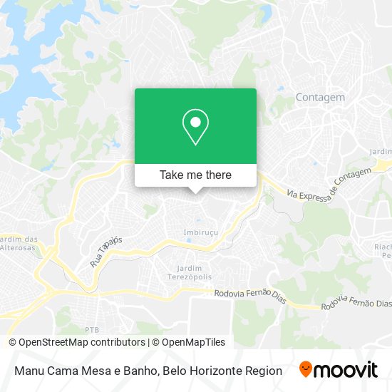 Manu Cama Mesa e Banho map