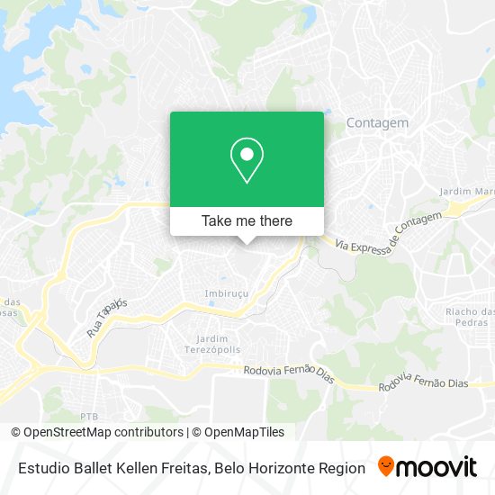 Estudio Ballet Kellen Freitas map