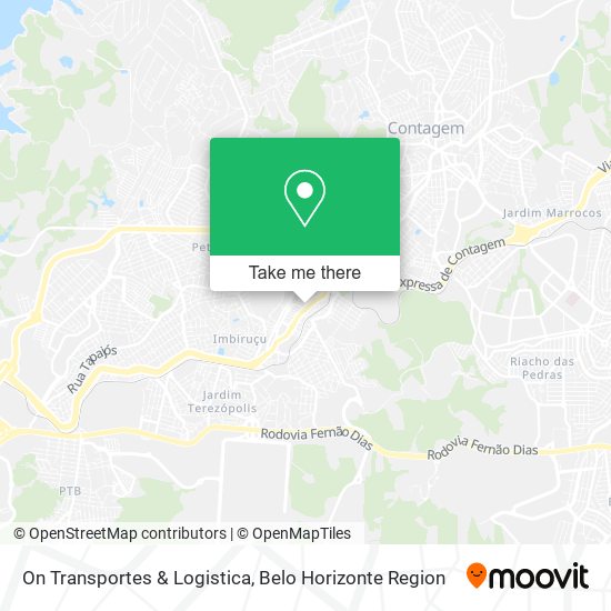 On Transportes & Logistica map