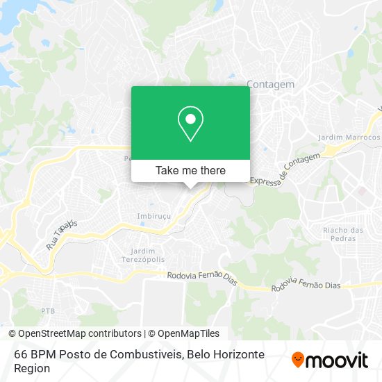 66 BPM Posto de Combustiveis map
