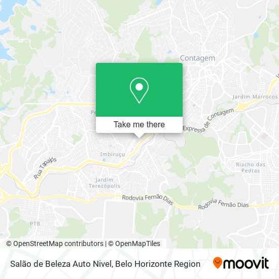Salão de Beleza Auto Nivel map