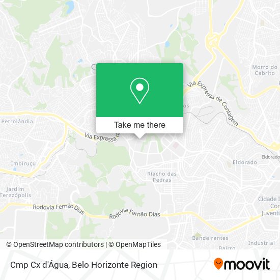 Cmp Cx d'Água map