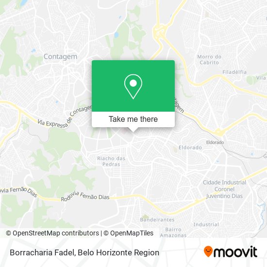Borracharia Fadel map