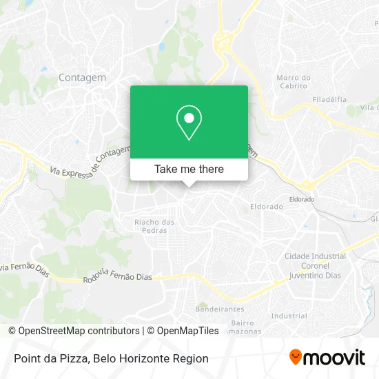 Point da Pizza map